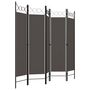 Voir la diapositive 3 : VIDAXL Cloison de separation 5 panneaux Anthracite 200x180 cm