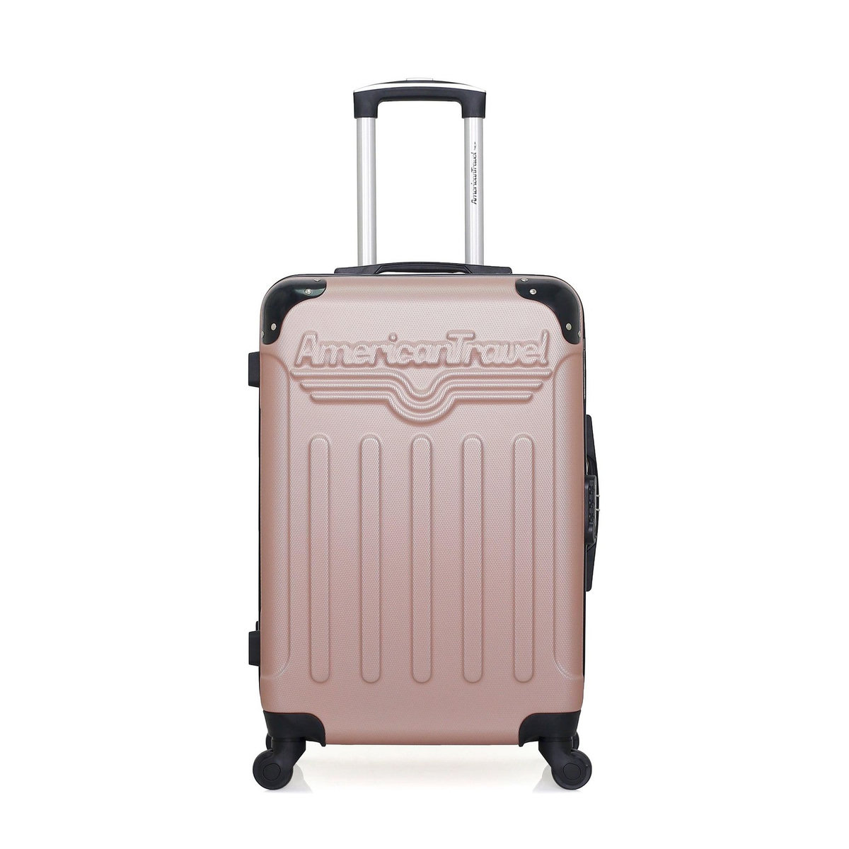 AMERICAN TRAVEL AMERICAN TRAVEL - Valise Weekend HARLEM-A 60 cm 4 Roues