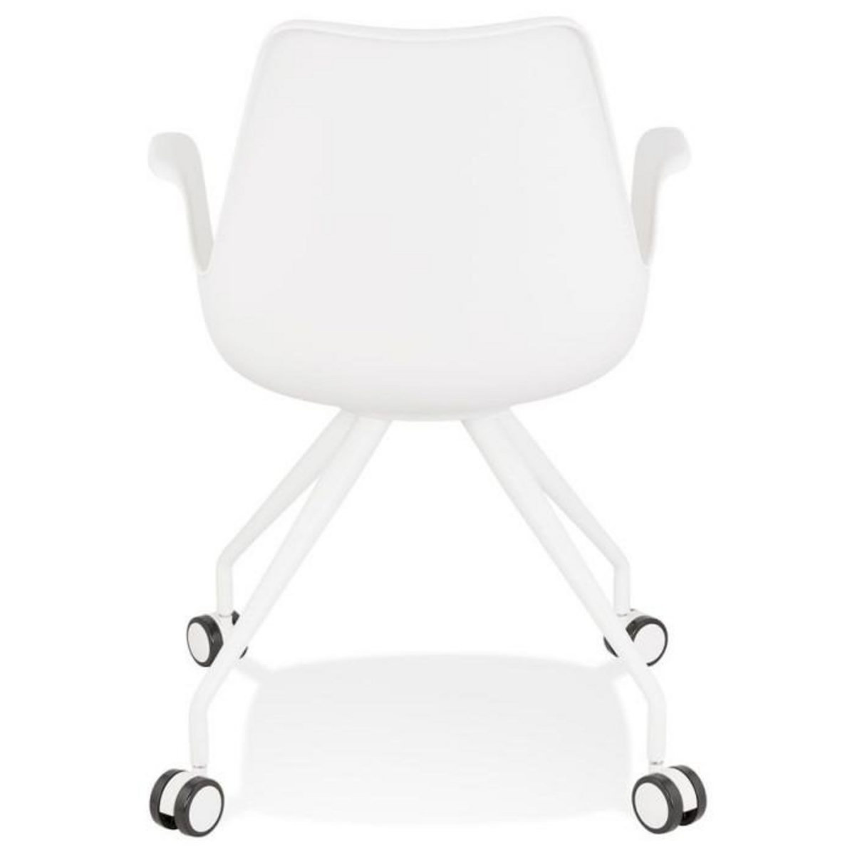 Paris Prix Chaise de Bureau Design  Mirabel  89cm Blanc