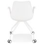 Voir la diapositive 5 : Paris Prix Chaise de Bureau Design  Mirabel  89cm Blanc