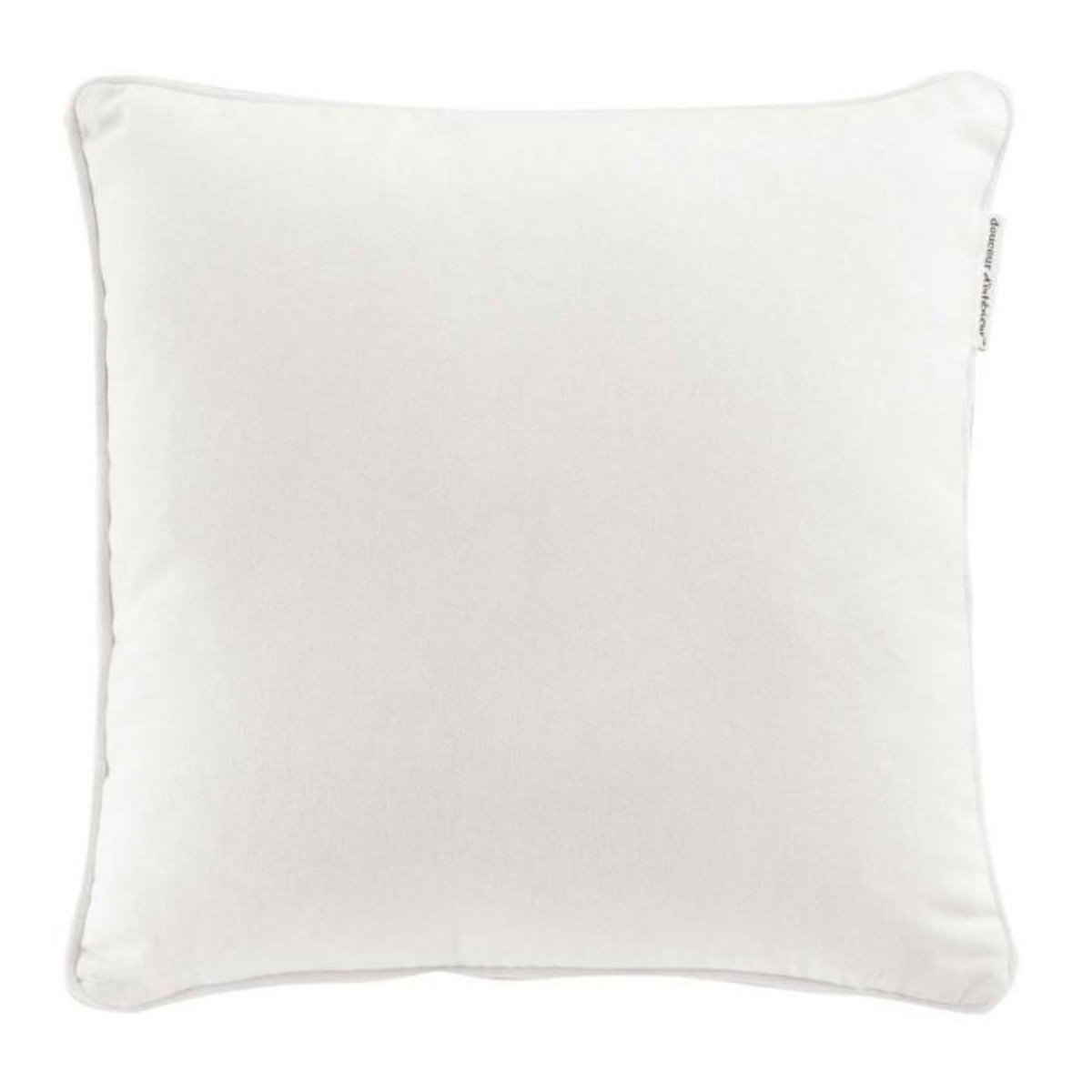 Paris Prix Housse de Coussin  Twily  40x40cm Blanc