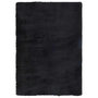 Voir la diapositive 2 : VIDAXL Tapis shaggy a poils longs NAVARRA noir 120x170 cm polyester