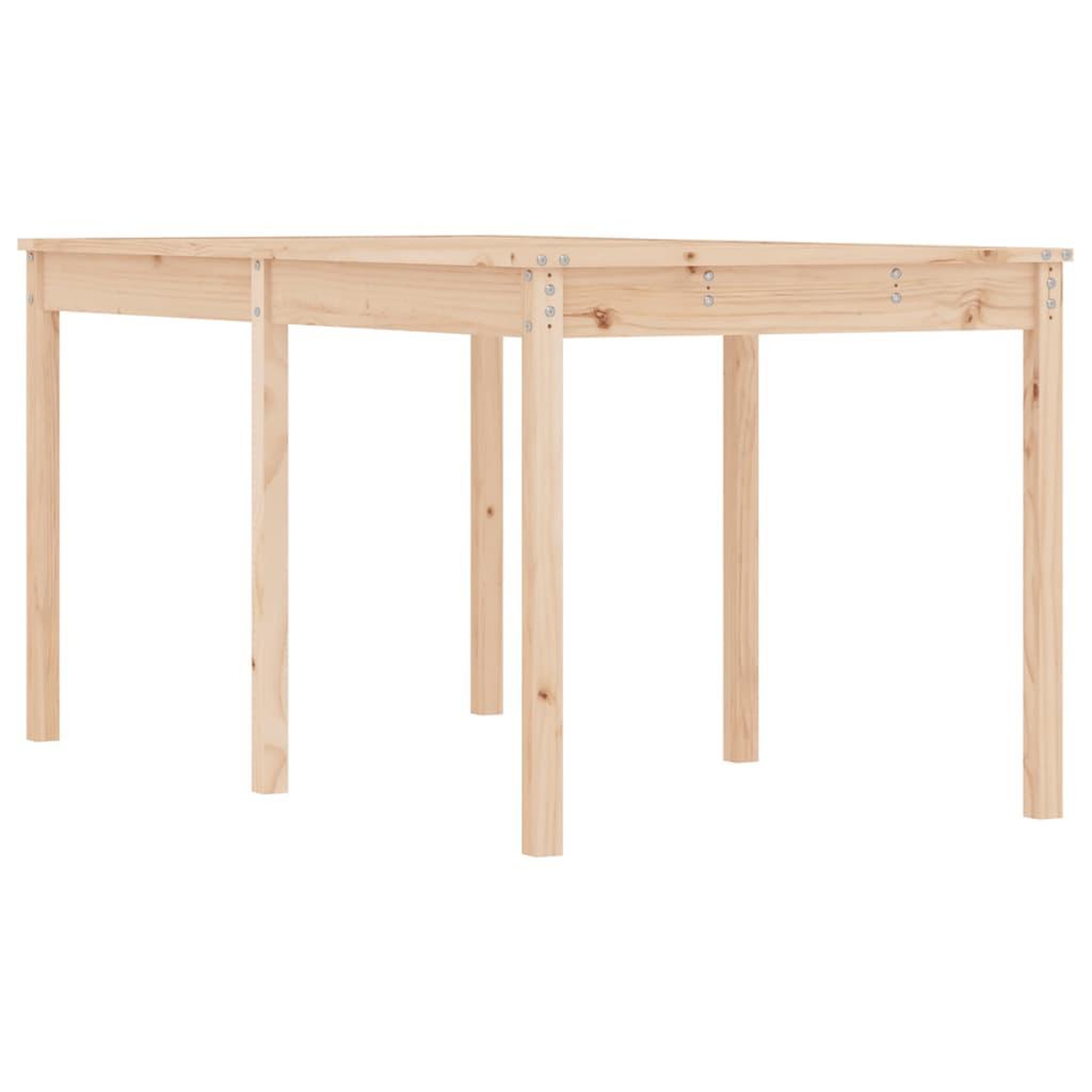 Voir la diapositive 2 : VIDAXL Table de jardin 159,5x82,5x76 cm bois massif de pin