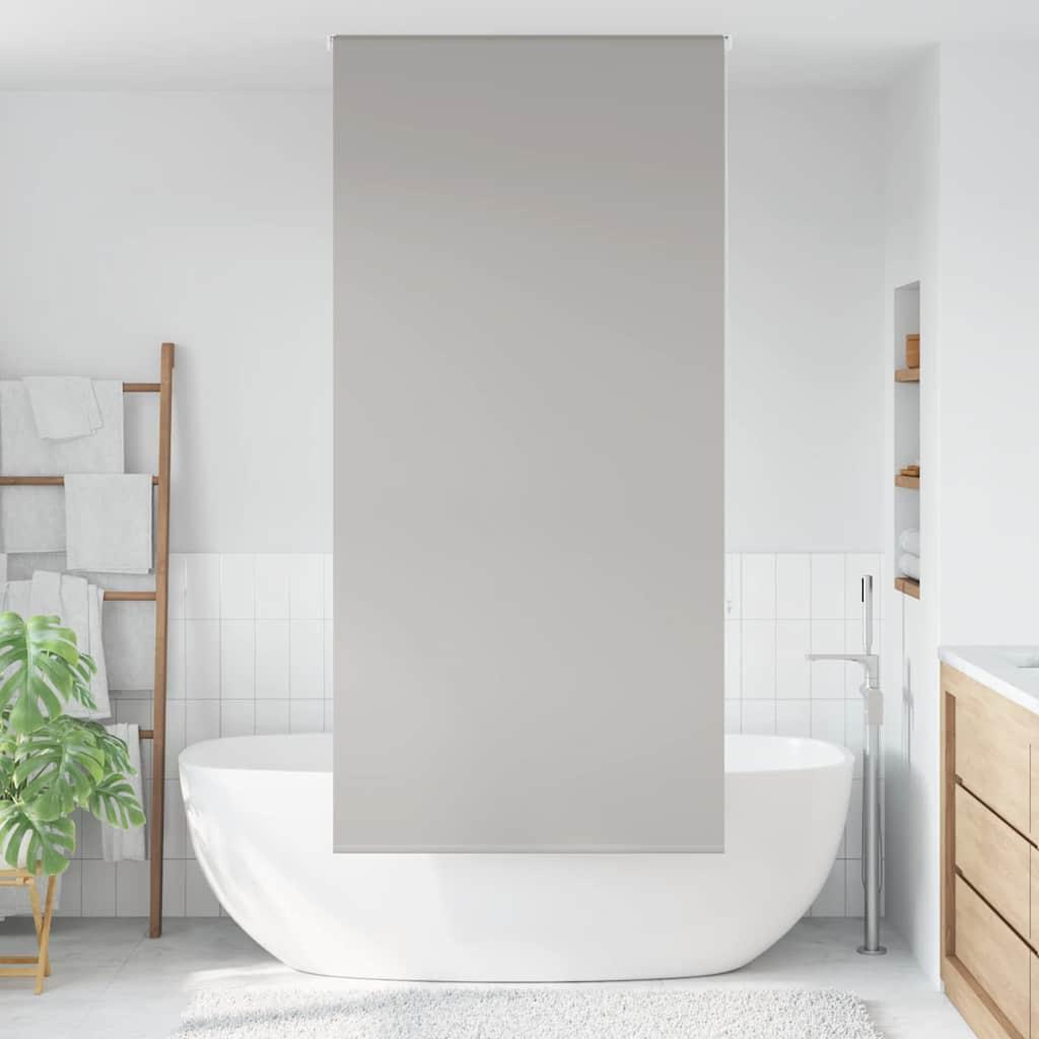 Voir la diapositive 2 : VIDAXL Store enrouleur de douche 110x240 cm largeur du tissu 106 cm