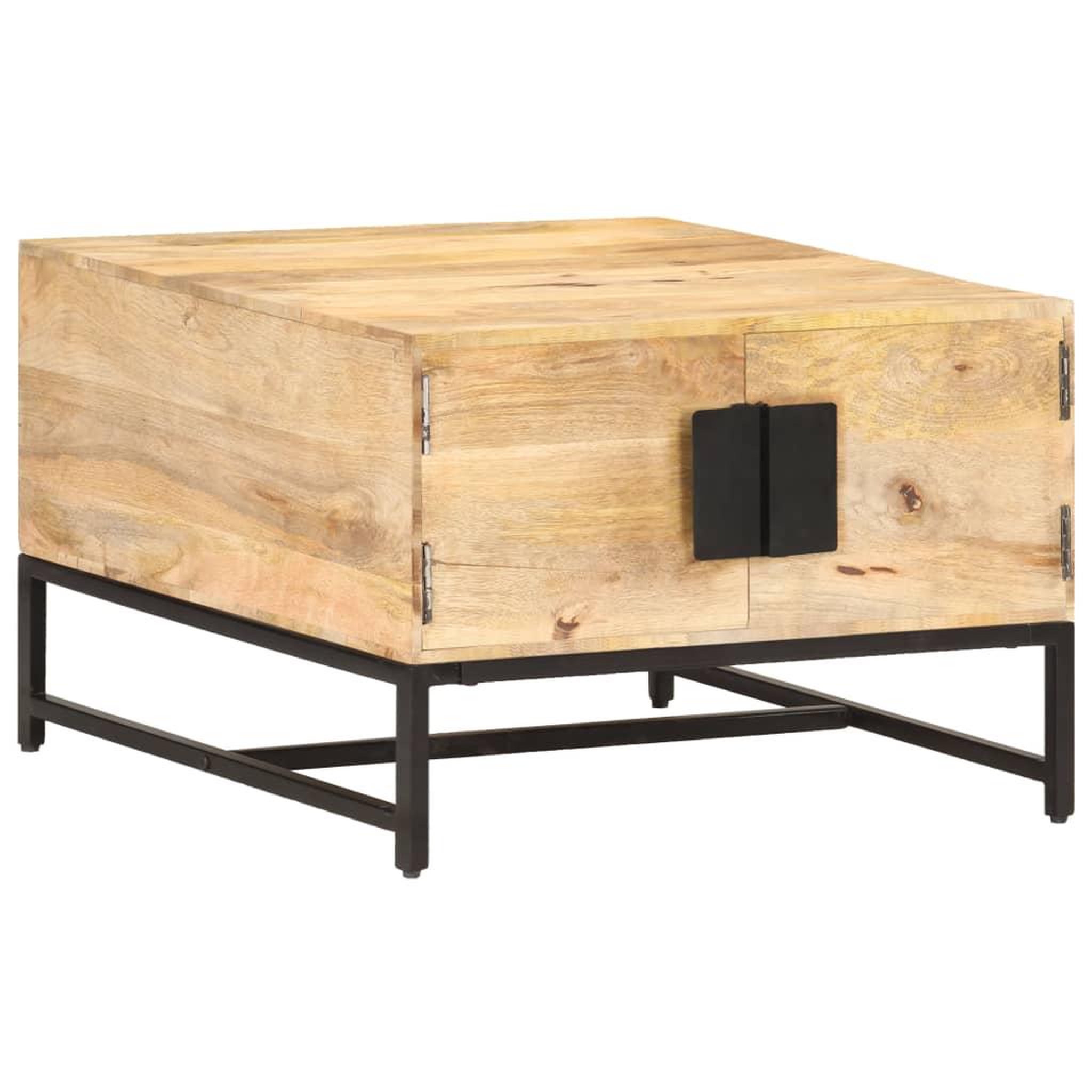 Voir la diapositive 1 : VIDAXL Table basse 67x67x45 cm Bois de manguier massif