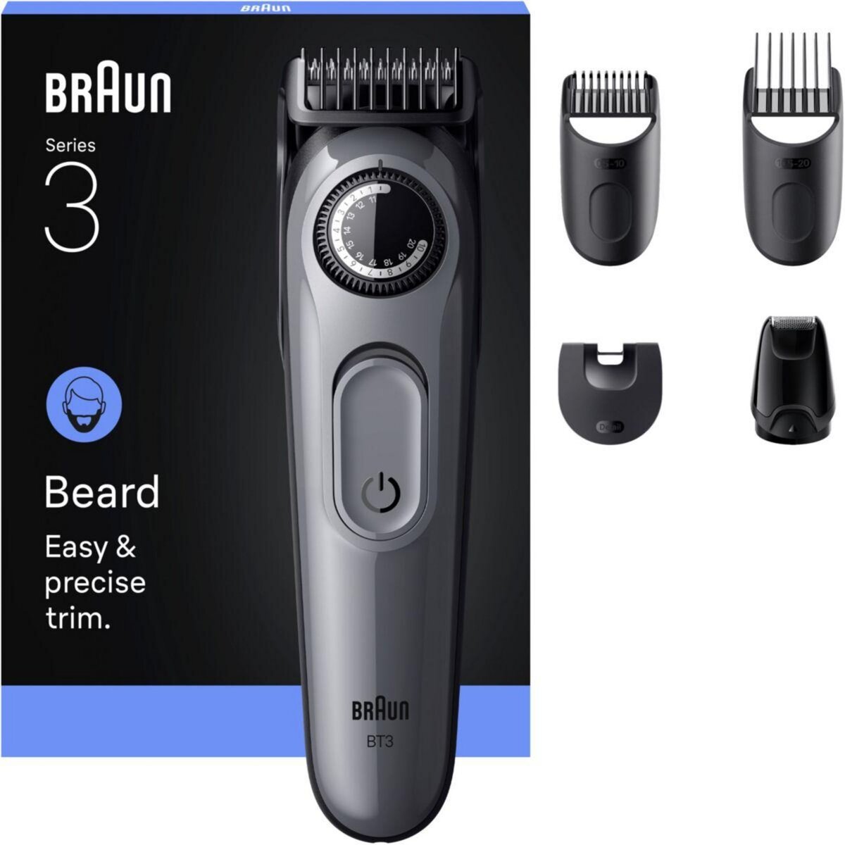BRAUN Tondeuse barbe BT3560