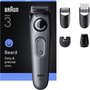Voir la diapositive 1 : BRAUN Tondeuse barbe BT3560