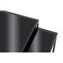 Voir la diapositive 4 : Paris Prix Lot de 2 Tables d'Appoint  Cromano  40cm Noir