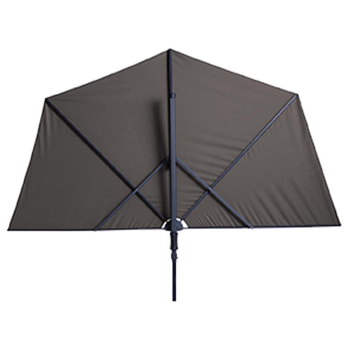 MADISON Madison Parasol de balcon Sun Wave 270x150 cm Gris clair