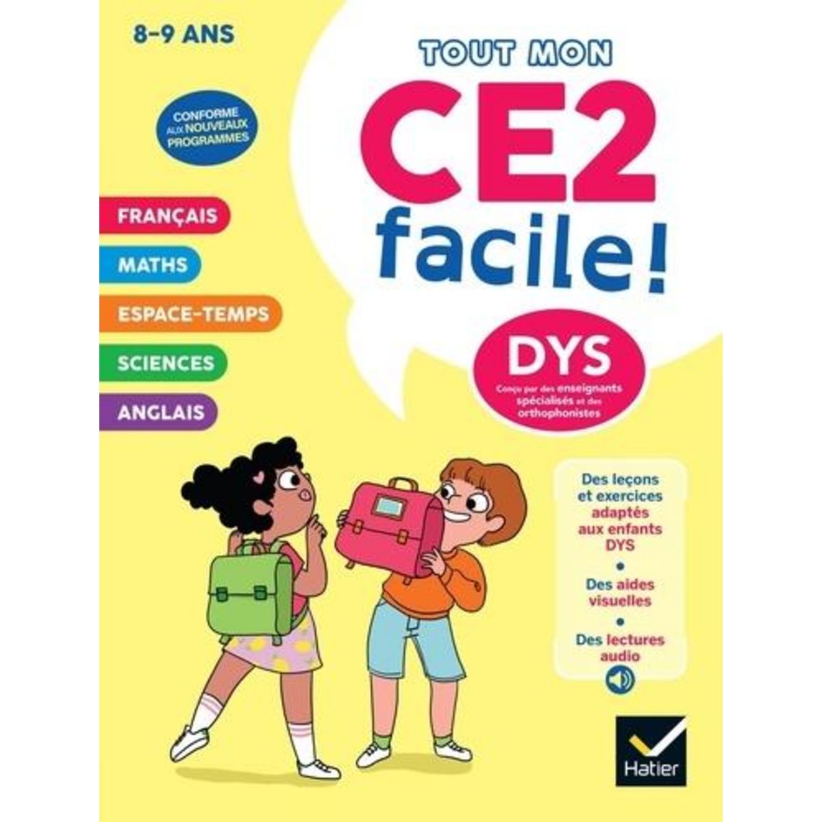 TOUT MON CE2 FACILE ! [ADAPTE AUX DYS], Barge Evelyne