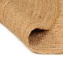 Voir la diapositive 2 : VIDAXL Tapis Jute tresse 210 cm Rond