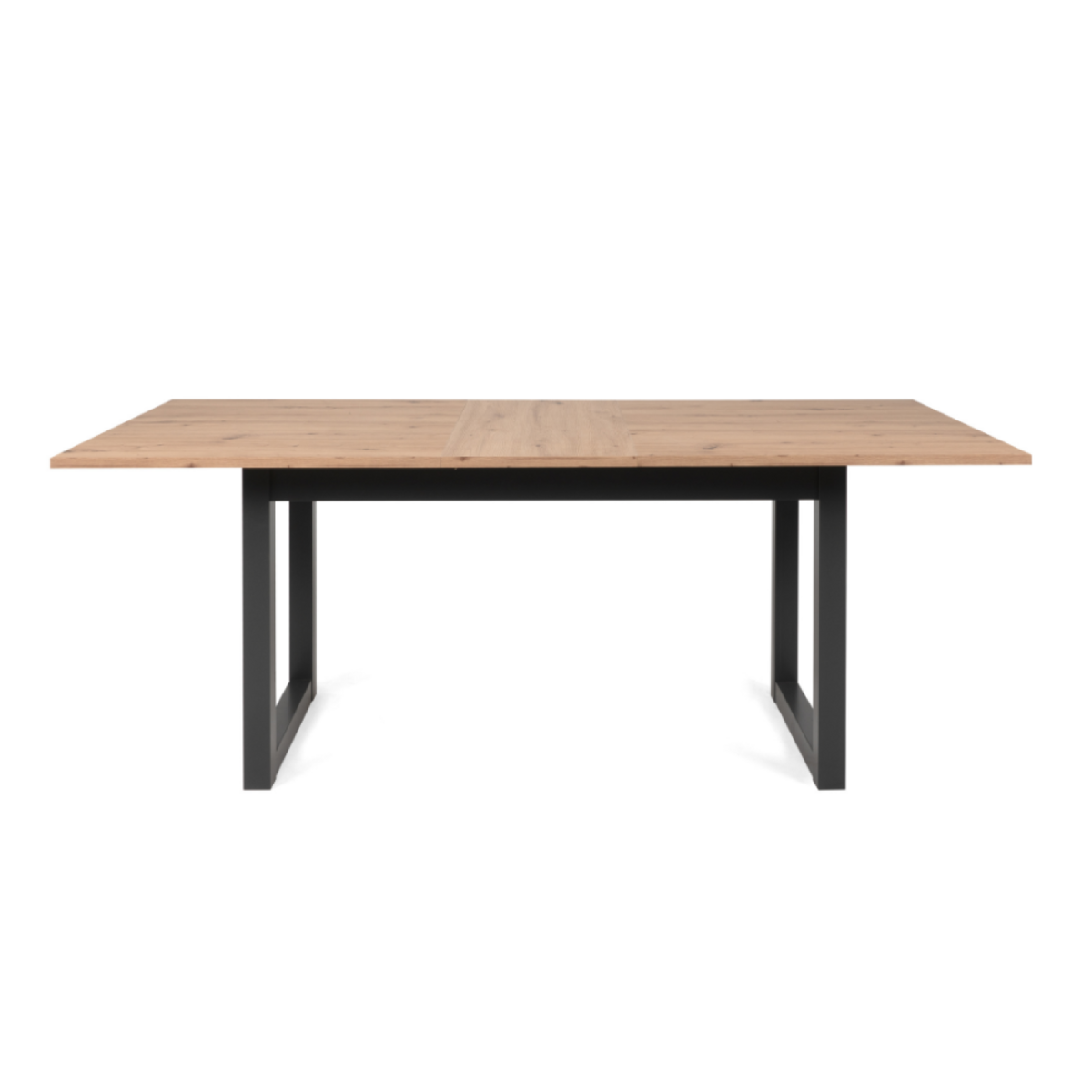 CONCEPT USINE Table à manger industrielle en bois extensible 10 personnes KOTOR