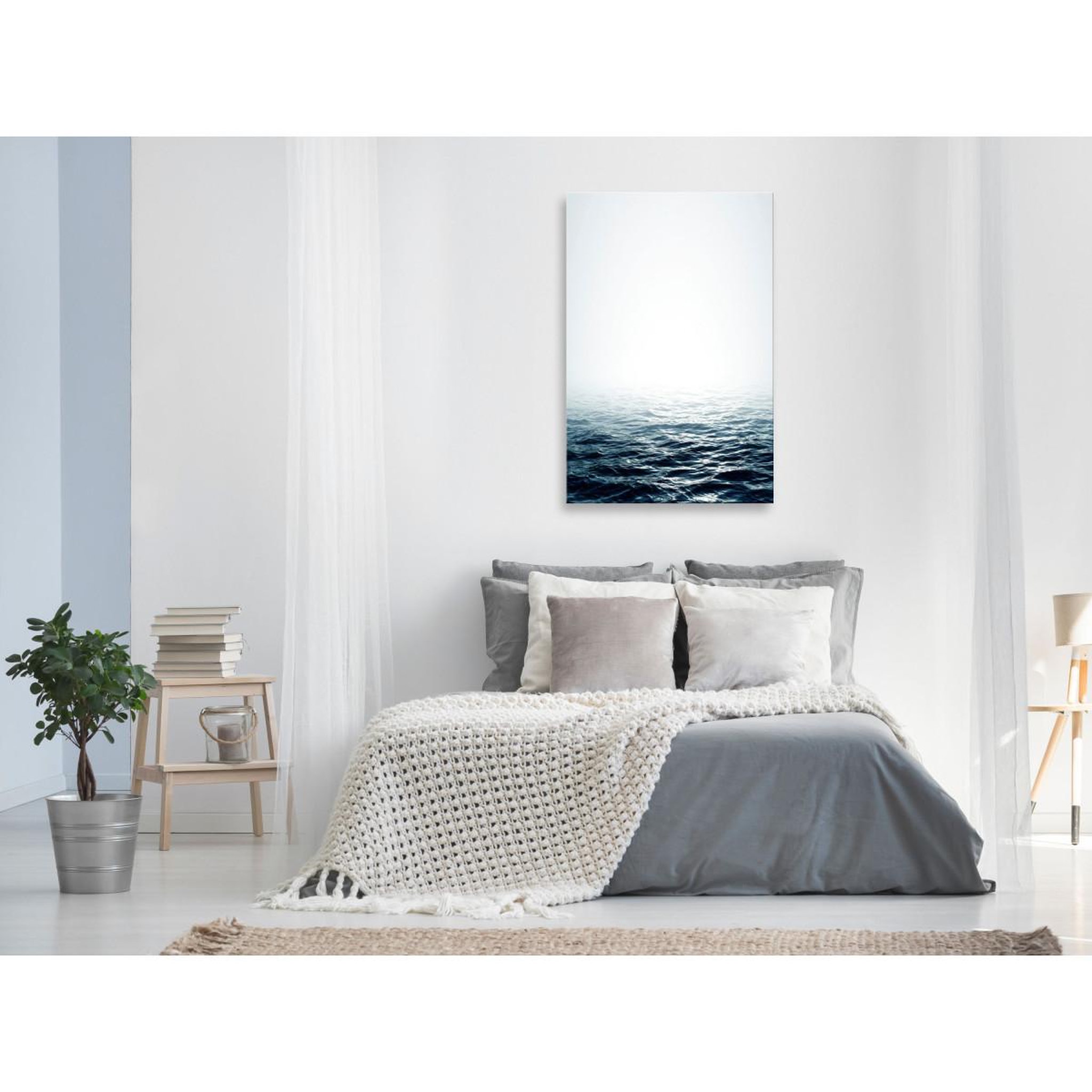 Voir la diapositive 2 : Paris Prix Tableau Imprimé  Ocean Water