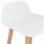 Voir la diapositive 6 : Paris Prix Tabouret de Bar  Sliven  86cm Blanc & Naturel