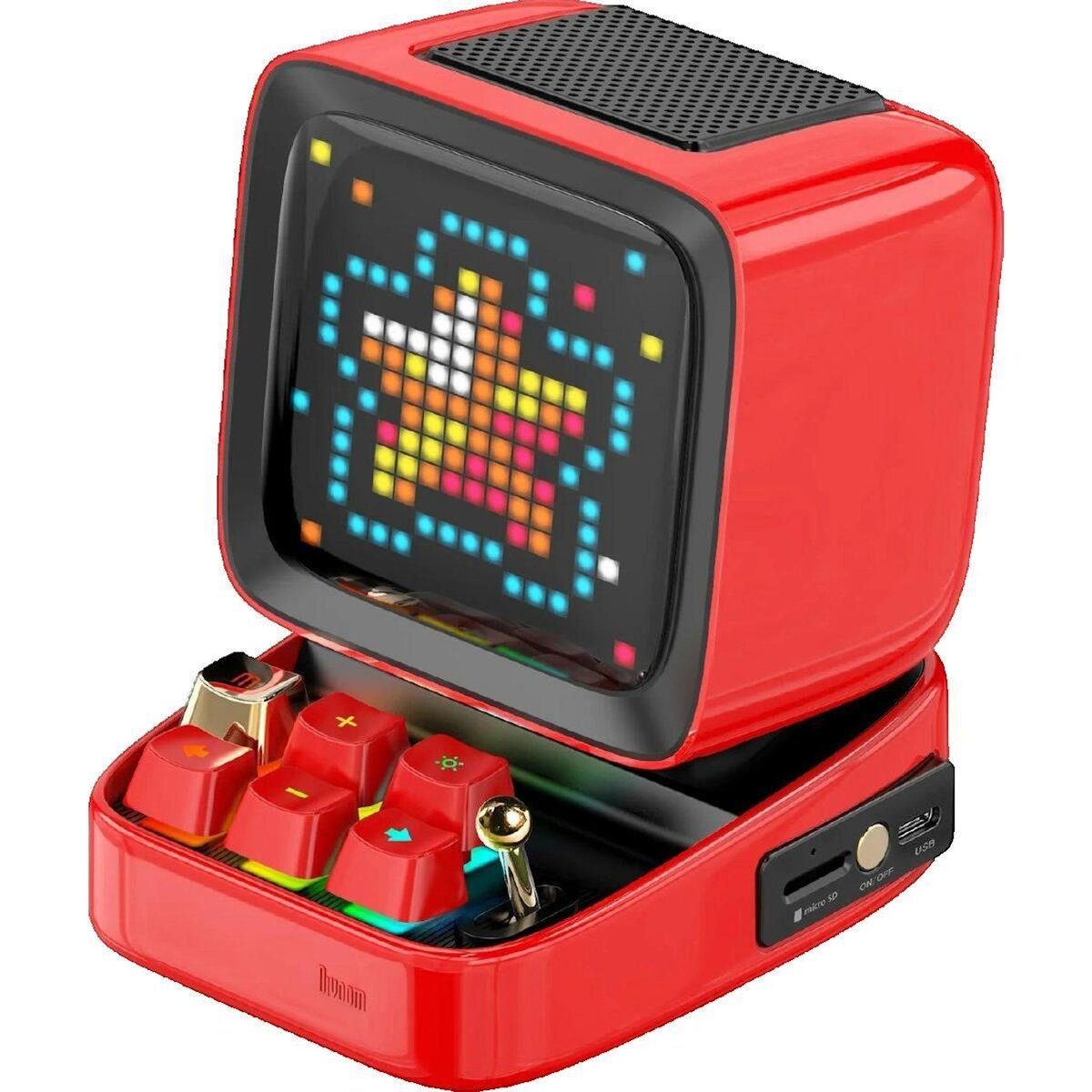 DIVOOM Enceinte portable Bluetooth Divoom Ditoo Plus design vintage