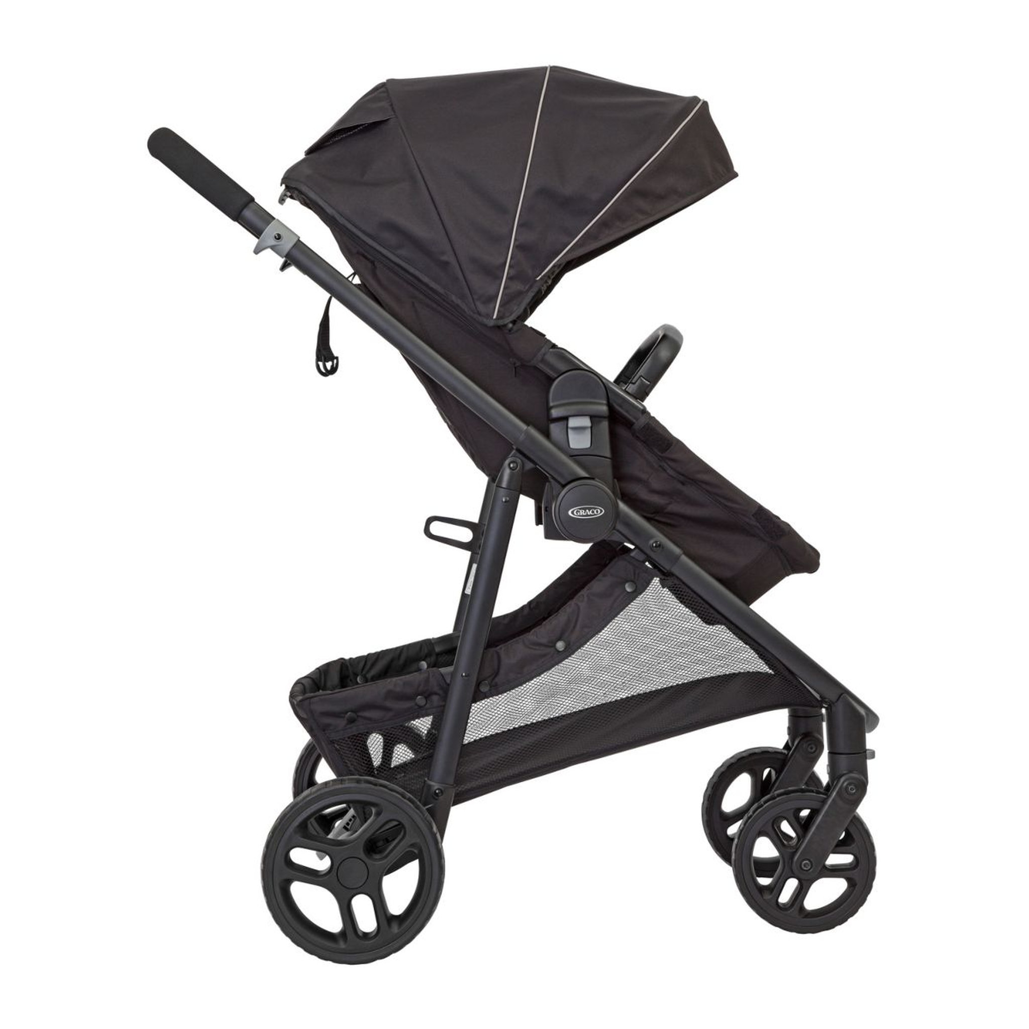 Voir la diapositive 1 : GRACO Poussette 2 en 1 landau TRANSFORM avec protection pluie