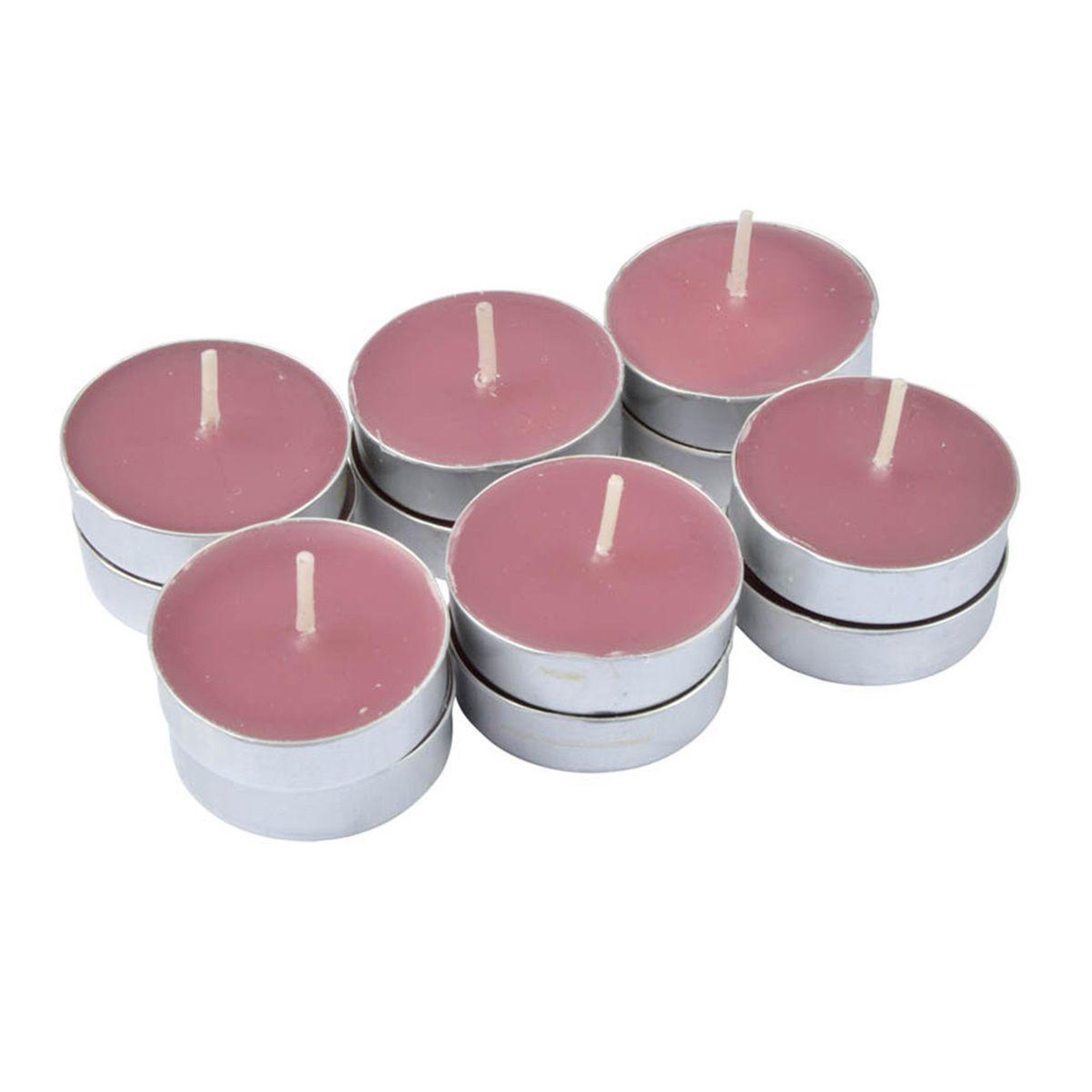 Voir la diapositive 1 : HOMEA Lot de 12 bougies chauffe-plat  essentiel ii  3,5cm orchidée