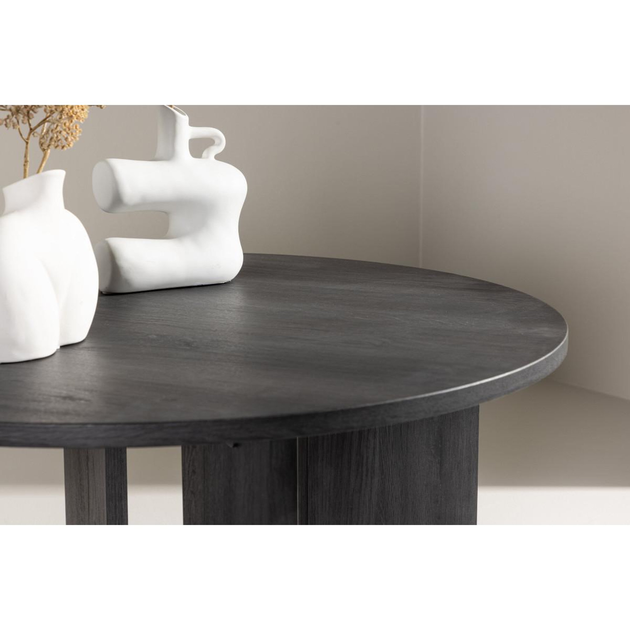 Voir la diapositive 6 : Paris Prix Table basse ronde design  askeron  80cm noir