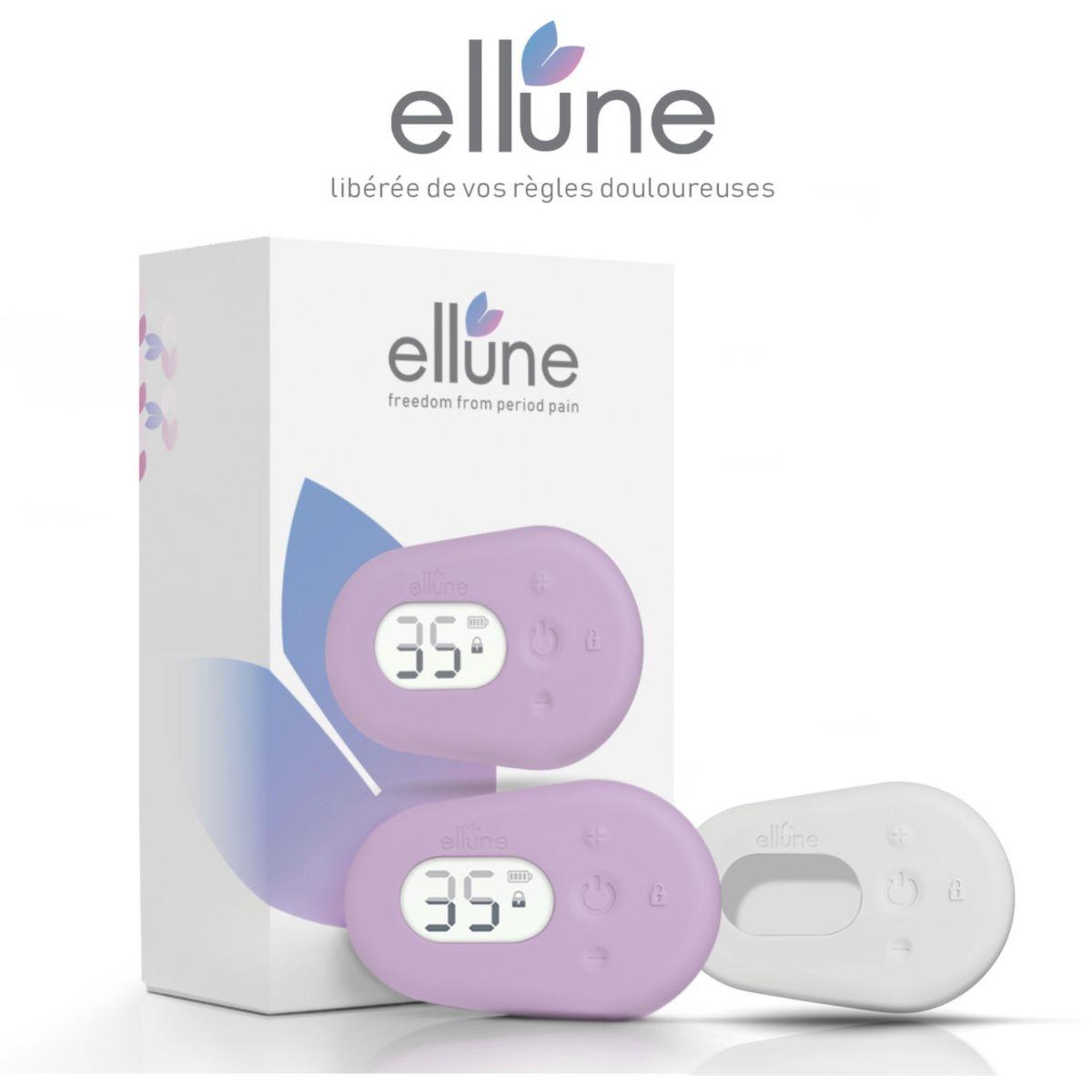 PAINGONE Appareil anti douleur règles Ellune de base couleur lavande vogue