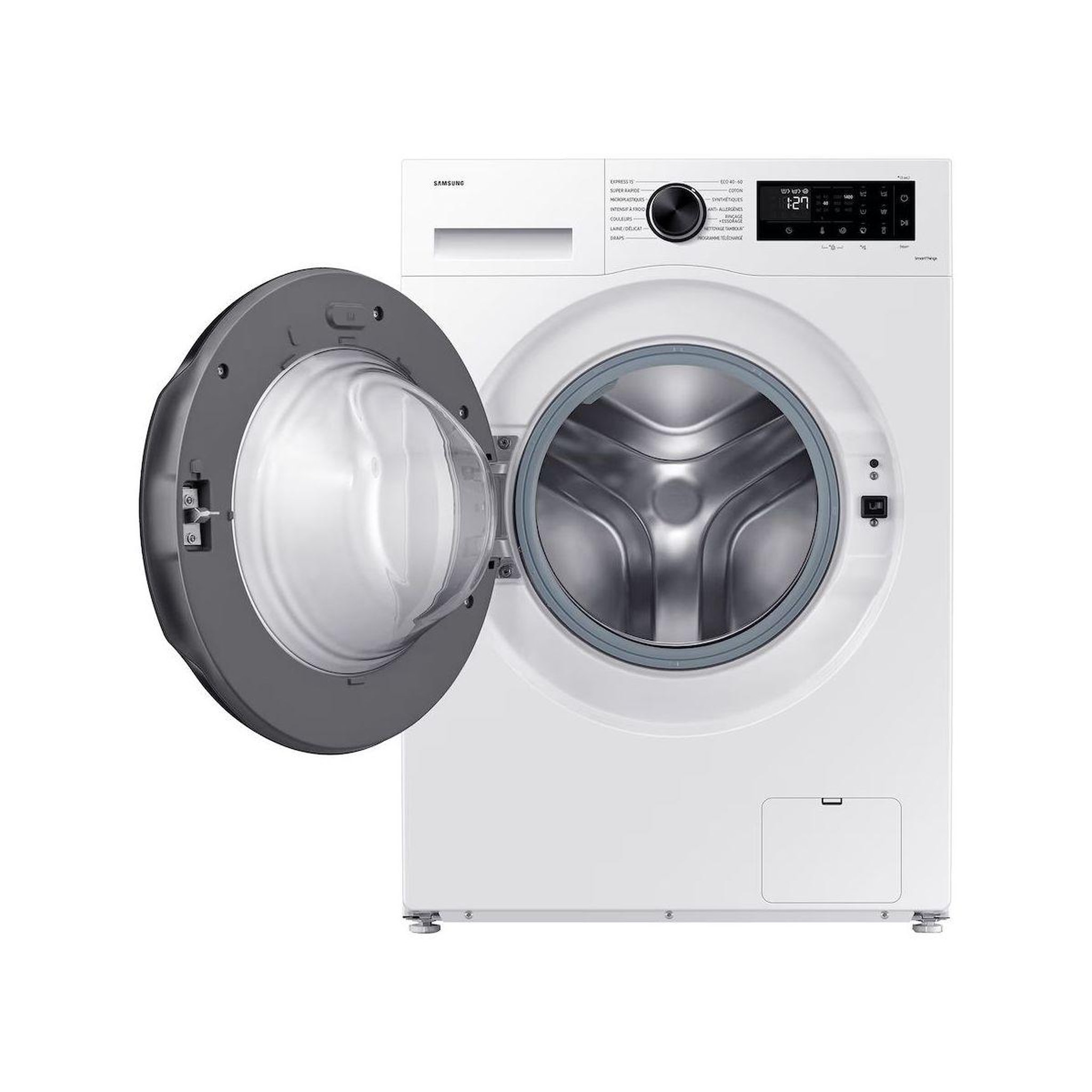 Voir la diapositive 2 : Samsung Lave linge hublot ww11dg5b25ae - 11 kg - 1400 tr/min - classe a - moteur induction - connecté wifi - bespoke ai