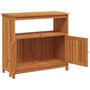 Voir la diapositive 5 : VIDAXL Table console de jardin 80x35x75 cm bois massif d'acacia