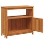 Voir la diapositive 5 : VIDAXL Table console de jardin 80x35x75 cm bois massif d'acacia