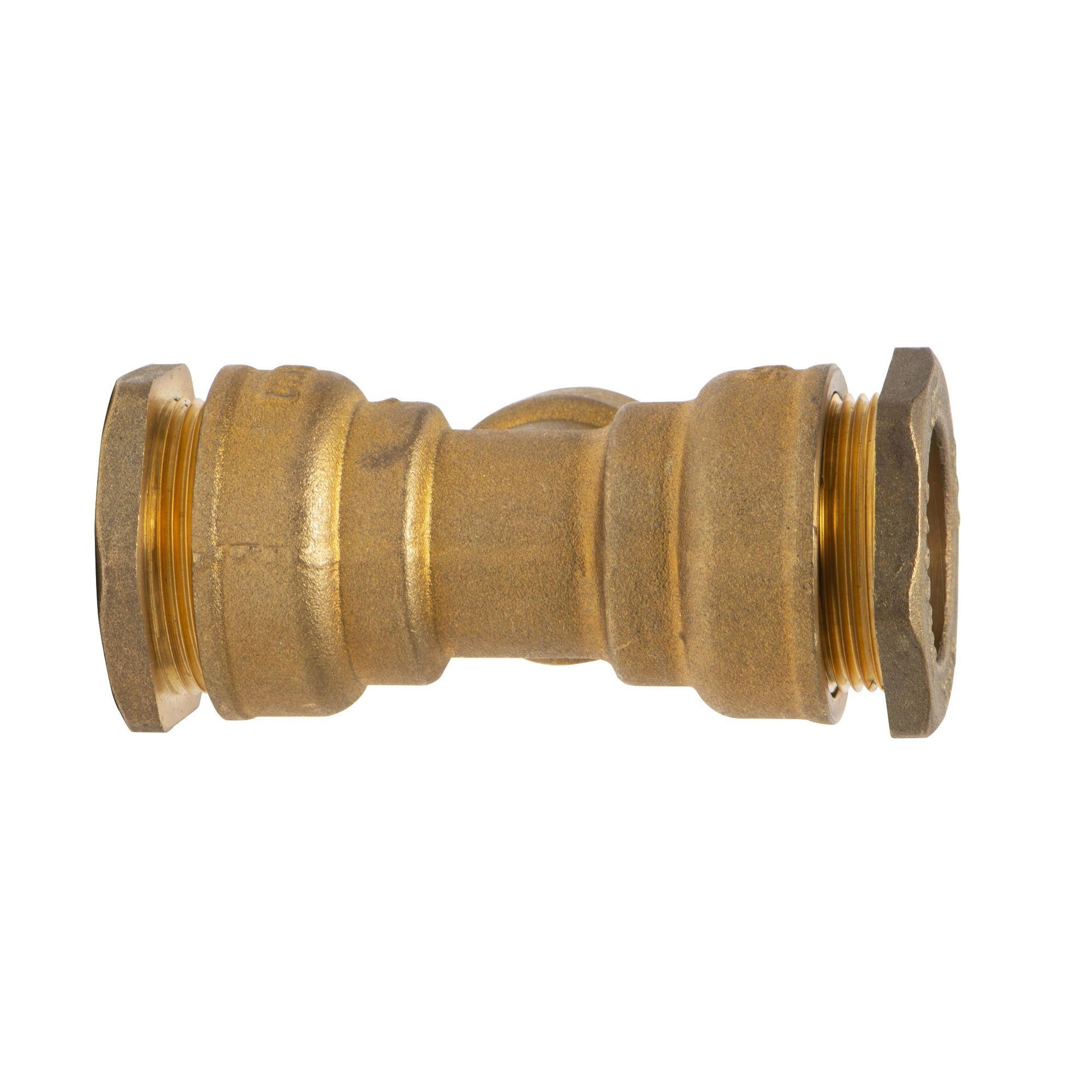 Voir la diapositive 4 : RAIN Raccord té femelle d25 3/4  laiton