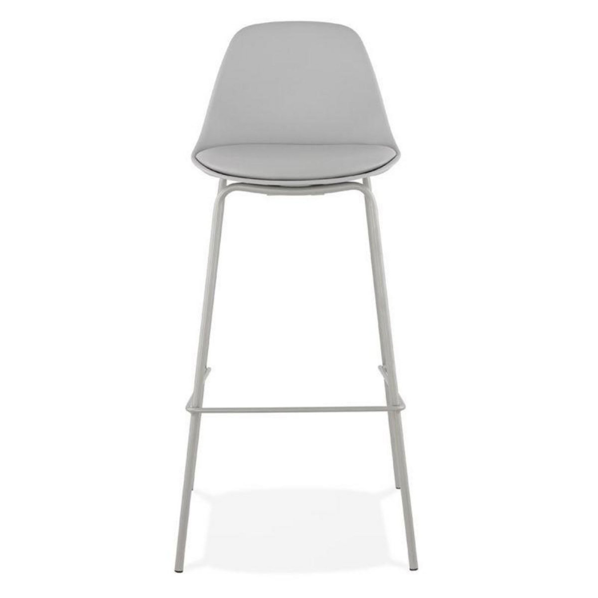 Paris Prix Tabouret de Bar Design en Métal  Funty  95cm Gris