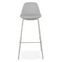 Voir la diapositive 2 : Paris Prix Tabouret de Bar Design en Métal  Funty  95cm Gris