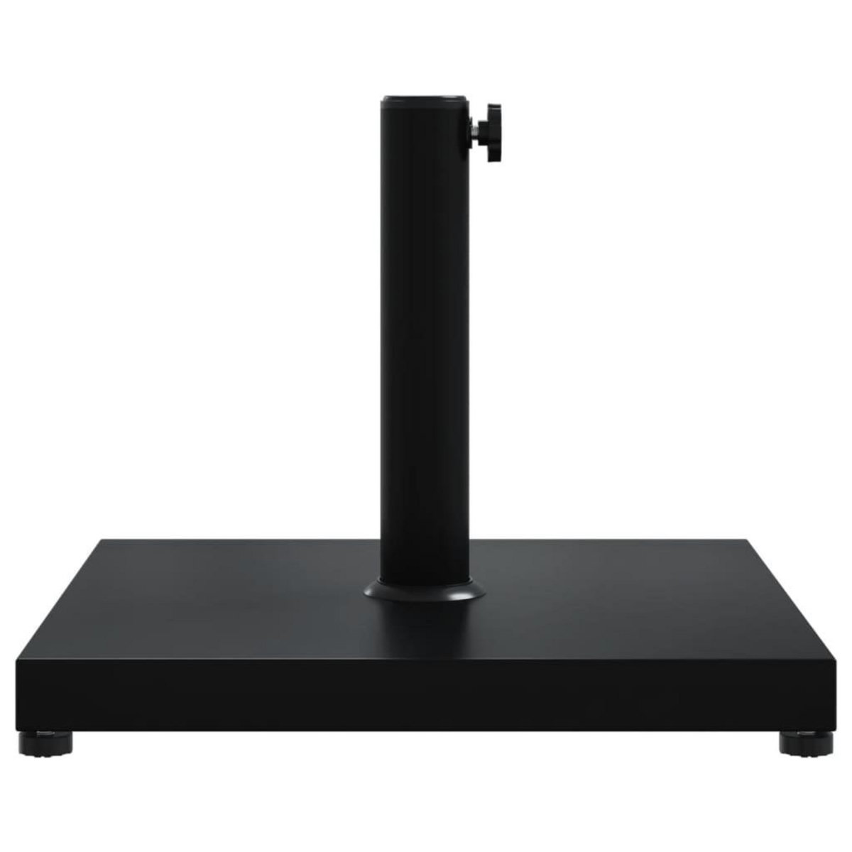 VIDAXL Base de parasol pour mats Ø32/38/48 mm 18 kg carre