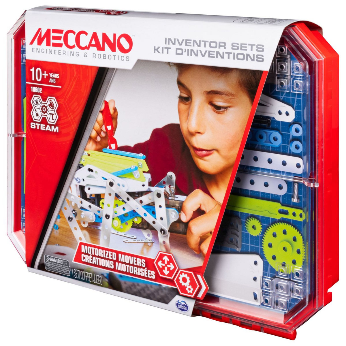 MECCANO Set 5 kit d'inventions - moteur Meccano