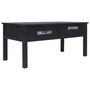 Voir la diapositive 2 : VIDAXL Table basse Noir 100x50x45 cm Bois