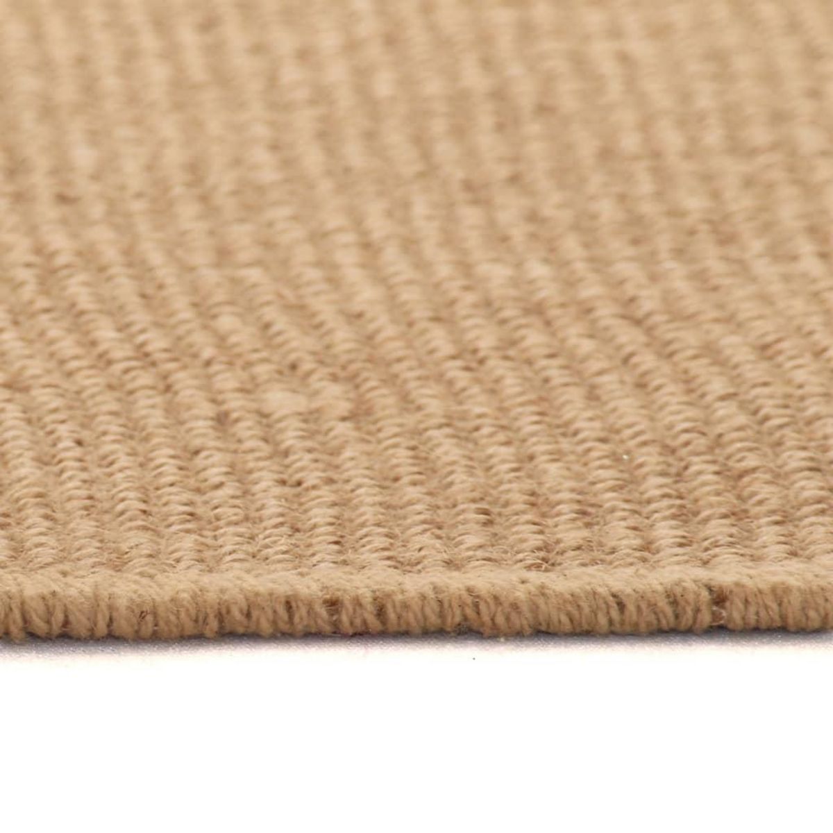 VIDAXL Tapis en jute avec support en latex 70 x 130 cm Naturel