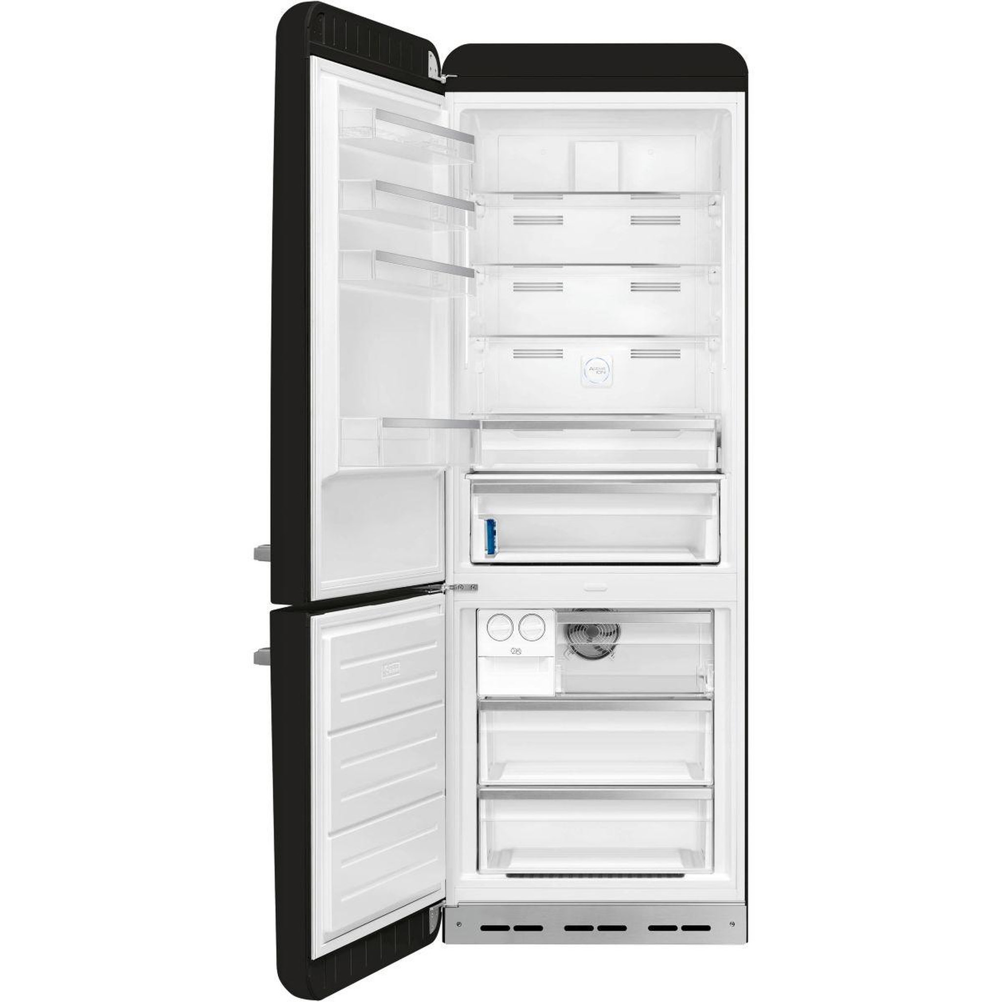 Voir la diapositive 2 : SMEG Réfrigérateur combiné fab38lbl5 noir