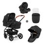 Voir la diapositive 1 : HAUCK Poussette combinée Pacific 4 Shop N Drive - Caviar