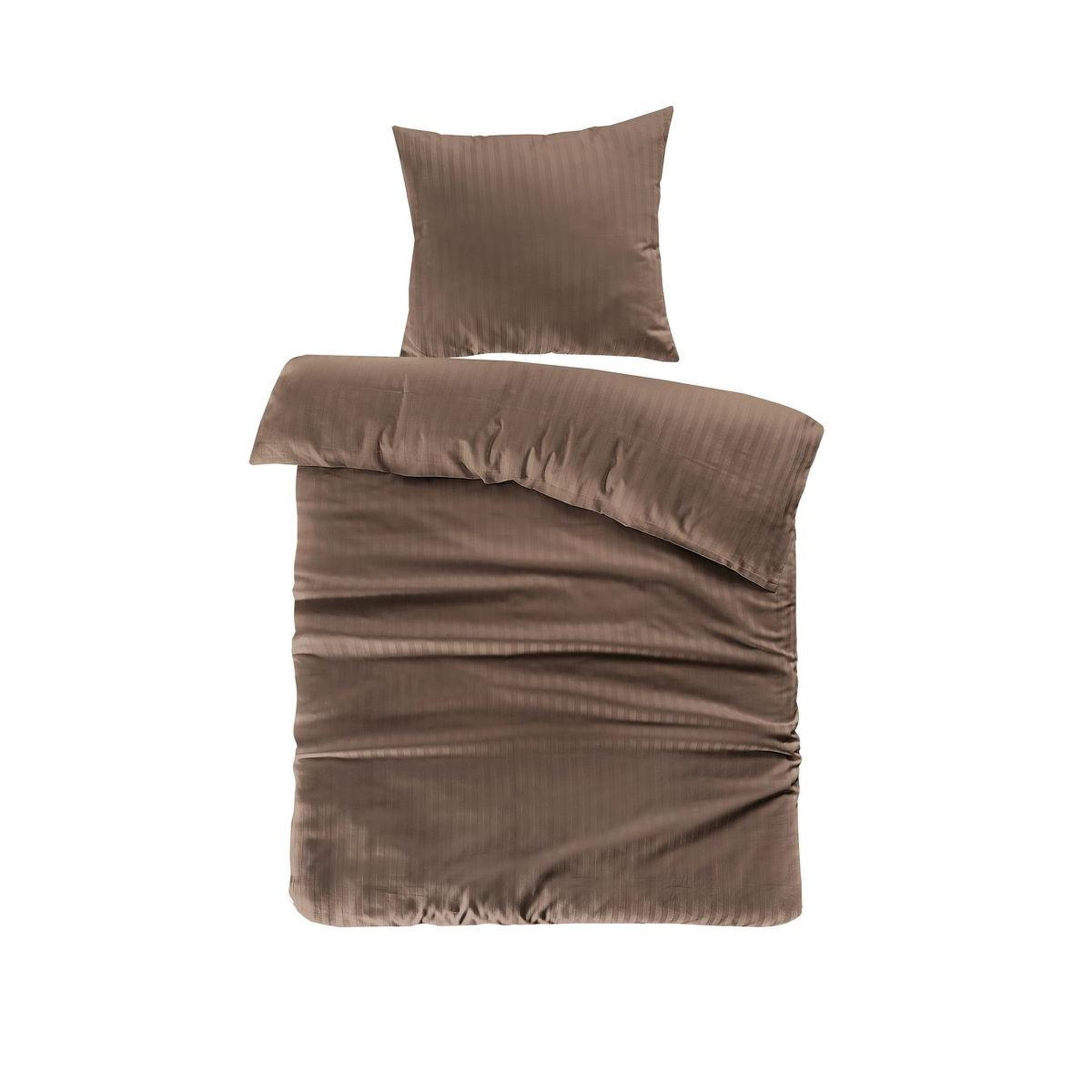 Voir la diapositive 2 : Paris Prix Parure de Lit 2 Pièces  Valerina  140x200cm Marron