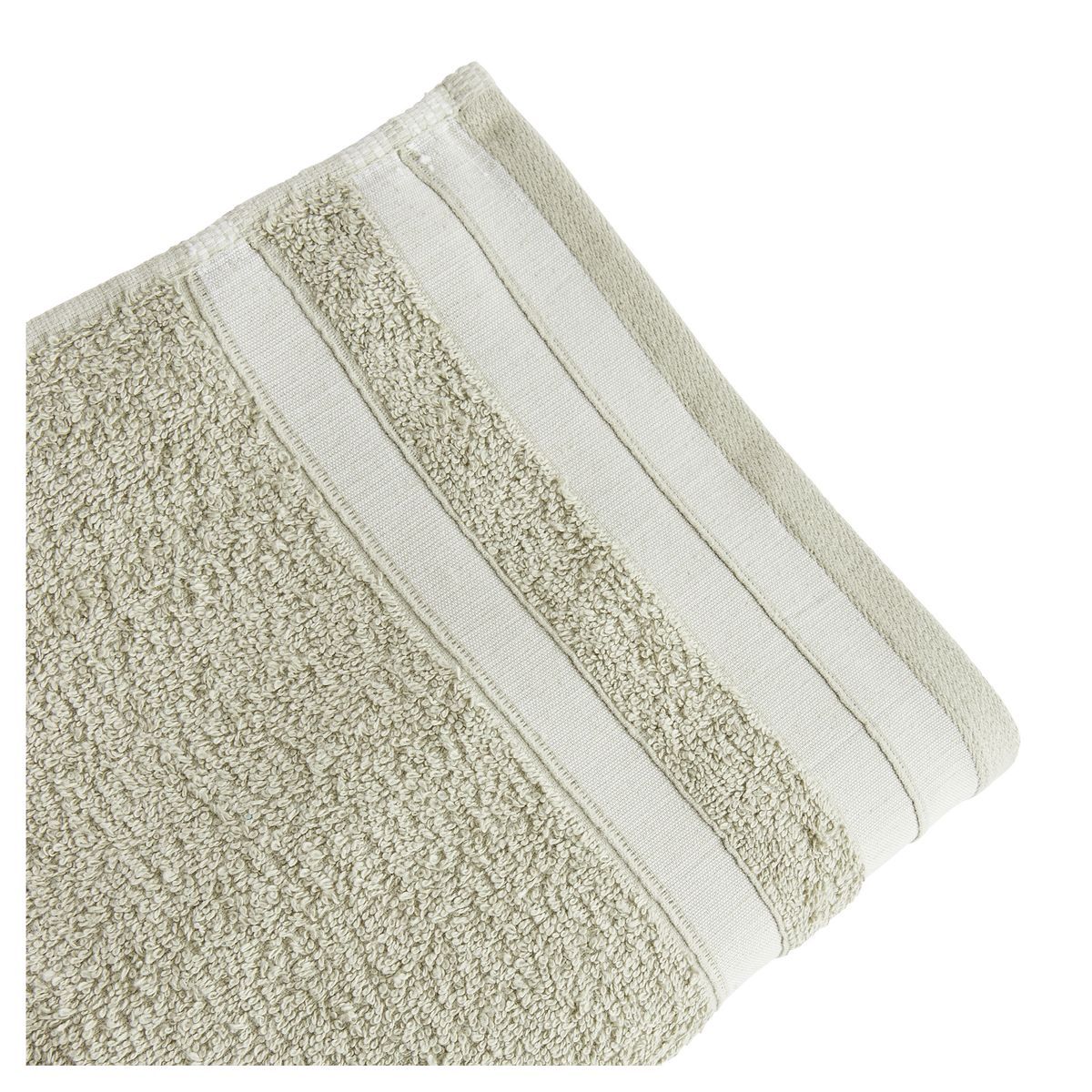 ACTUEL Drap de bain uni en polycoton recyclé 450gsm