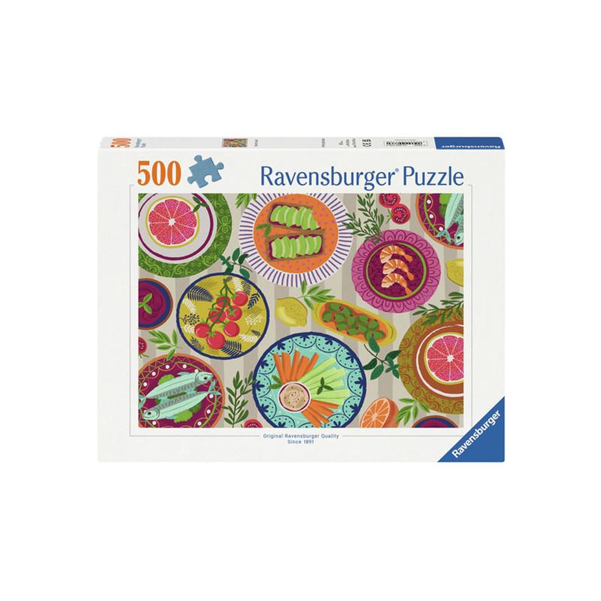 RAVENSBURGER Ravensburger - Jigsaw puzzle Leckeres Picnic, 500 pcs. 120007760