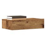 VIDAXL Table de chevet vieux bois 60x35 cm bois d'ingenierie