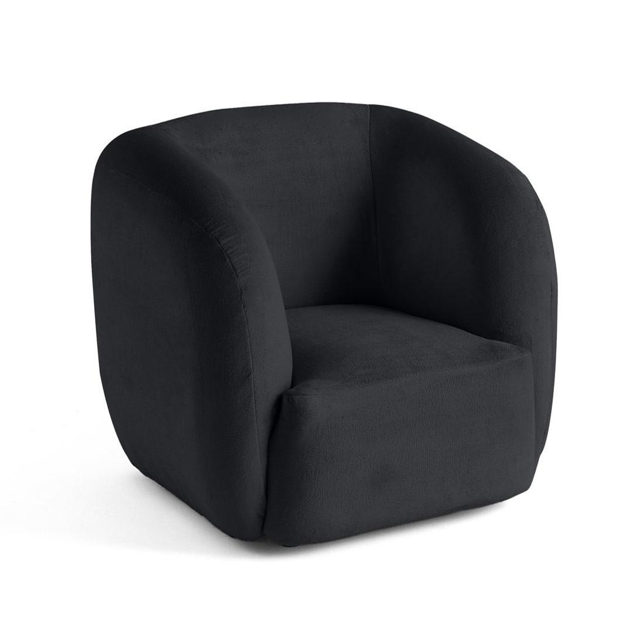 Voir la diapositive 4 : LISA DESIGN Ernee - fauteuil cocon - en velours