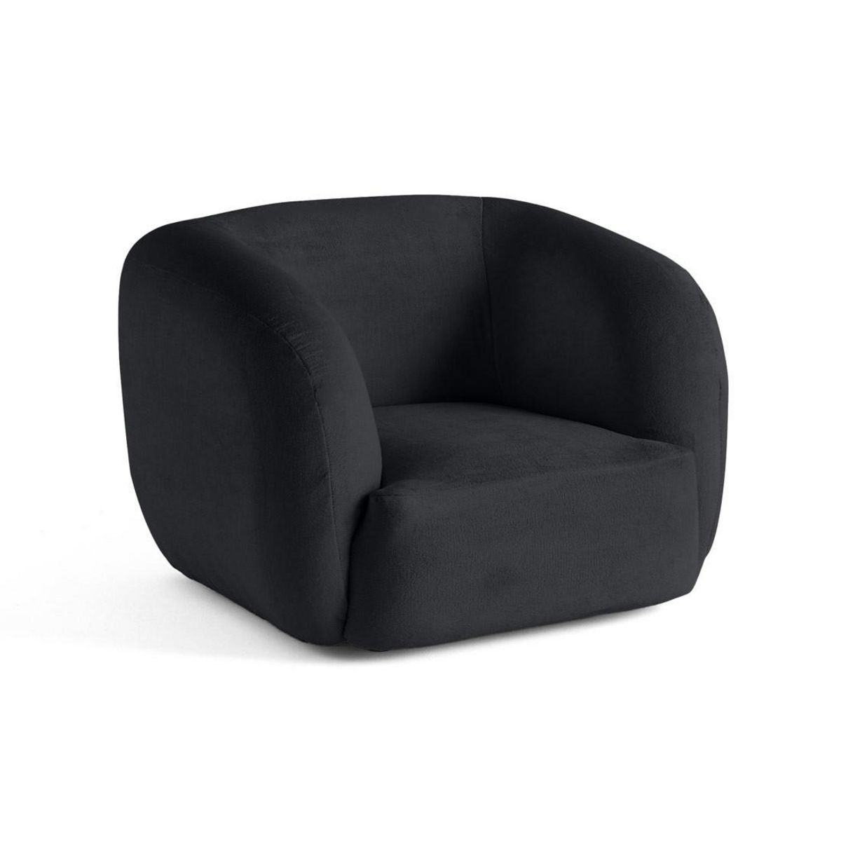 LISA DESIGN Ernee - fauteuil cocon - en velours