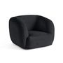 Voir la diapositive 4 : LISA DESIGN Ernee - fauteuil cocon - en velours