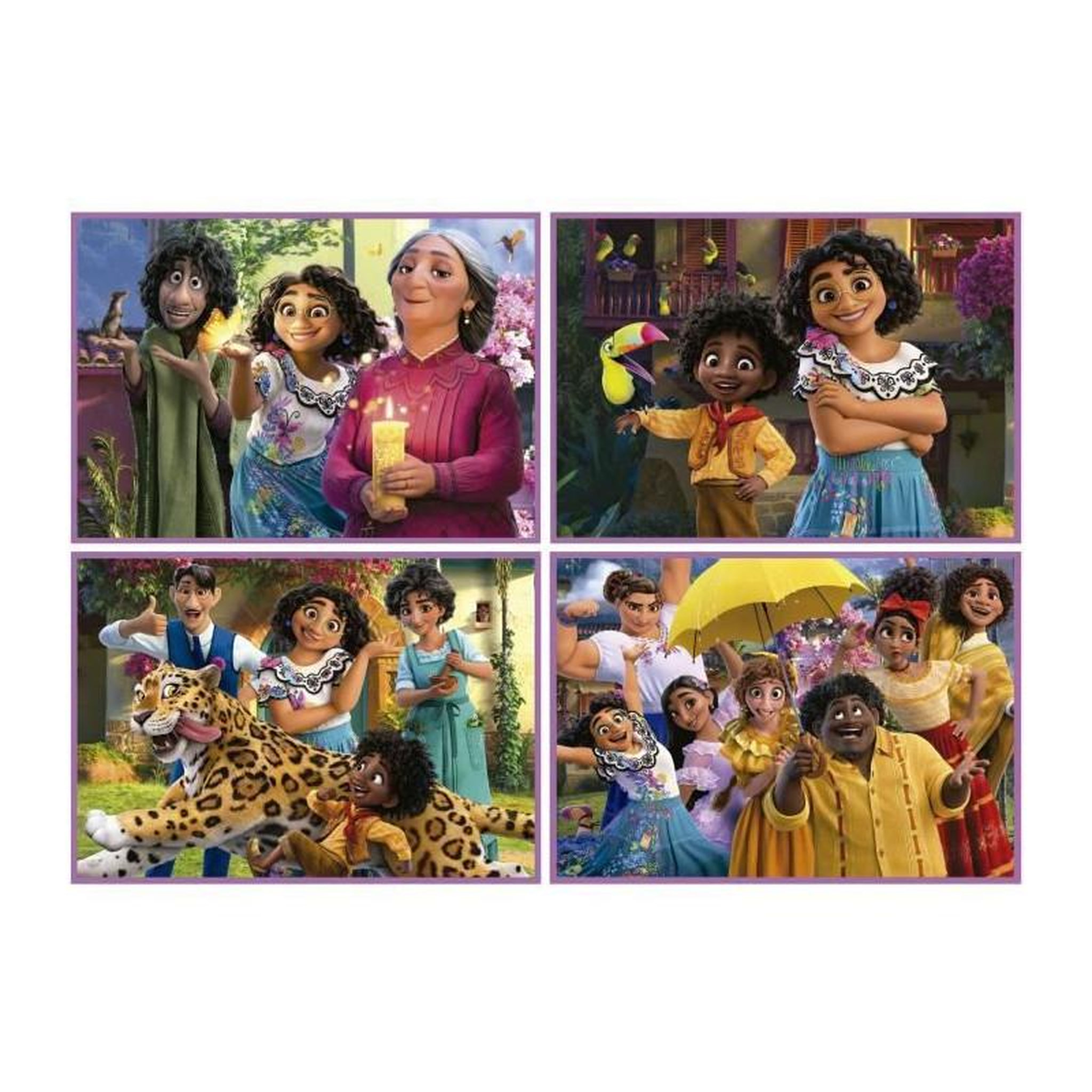 EDUCA MULTI 4 IN 1 - DISNEY ENCANTO - 4 puzzles progressifs