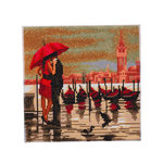 Oz International Kit tableau a diamanter 30x30cm Venise romantique