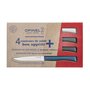 Voir la diapositive 1 : Opinel Couteau de table x4 Tempete bleu canard ant