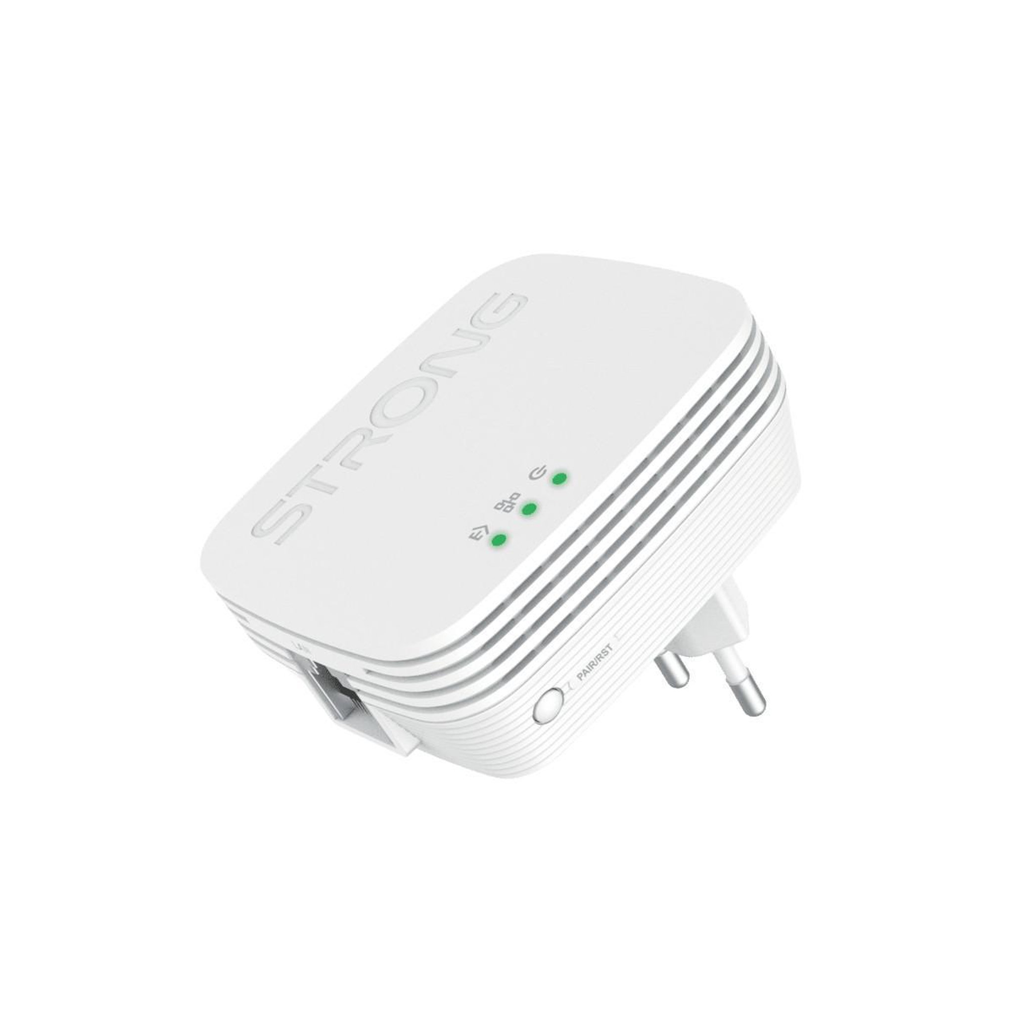 Voir la diapositive 3 : Strong Strong powerlwf600duomini adaptateur réseau cpl 600 mbit/s ethernet/lan wifi blanc 2 pièce(s)