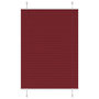 Voir la diapositive 1 : VIDAXL Store plisse rouge bordeaux 100x100 cm largeur du tissu 99,4 cm