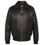 Schott Blouson Cuir  Homme Schott LCDETROIT. Coloris disponibles : Marron