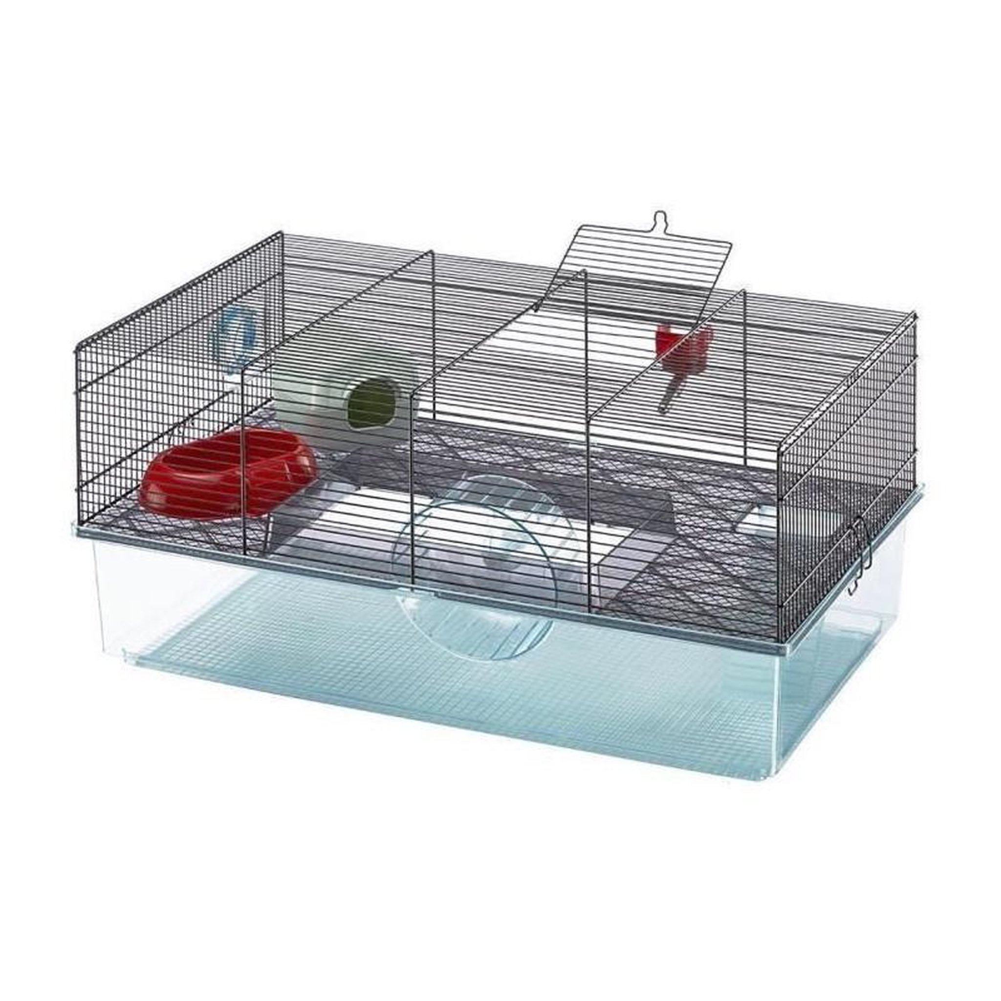 Voir la diapositive 2 : Ferplast Cage - FERPLAST - FAVOLA - 60 x 36,5 x h 30 cm - Hauteur de bac élevé