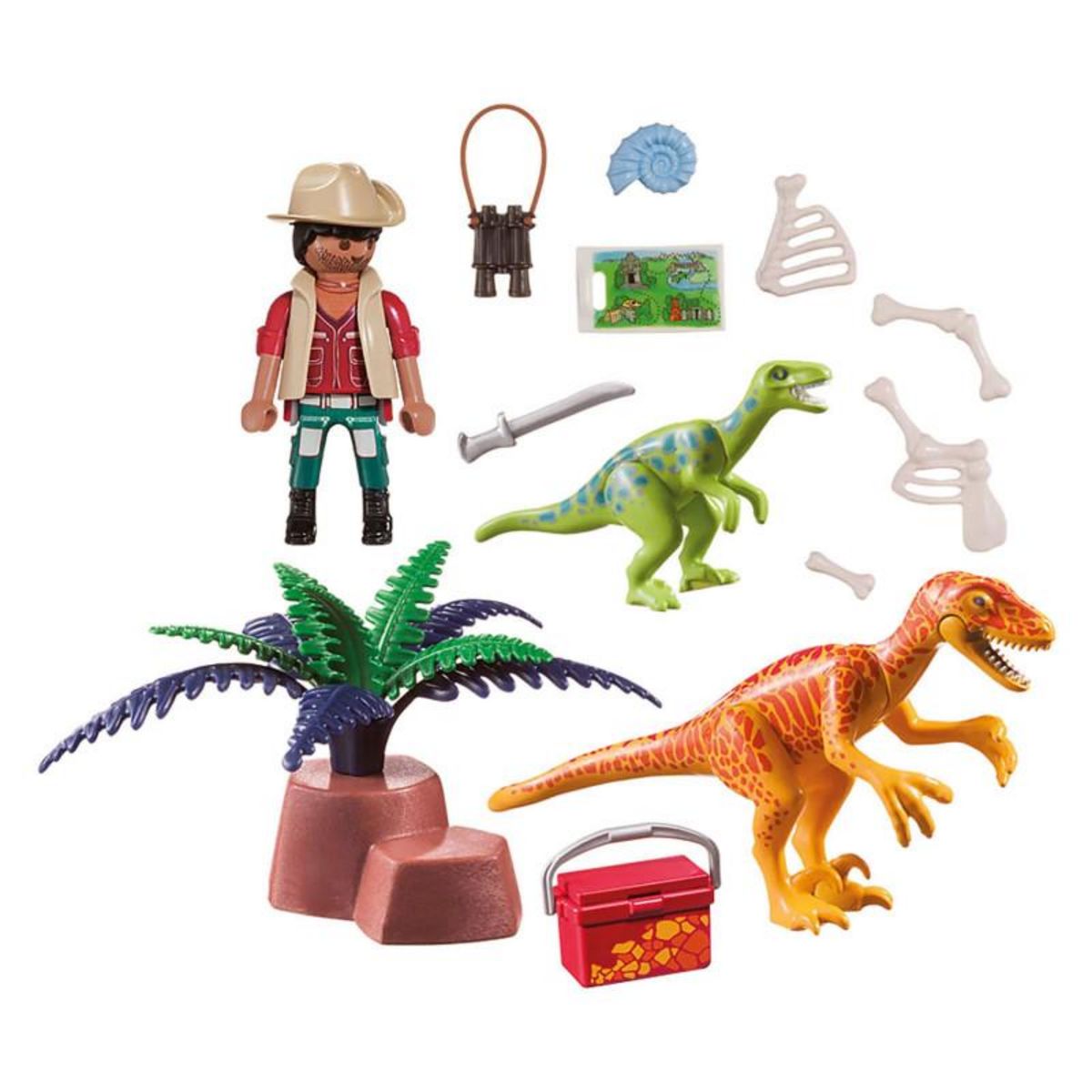 PLAYMOBIL Playmobil Dinos Suitcase Dino Explorer - 70108 70108